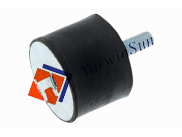 Machine rubber mounting